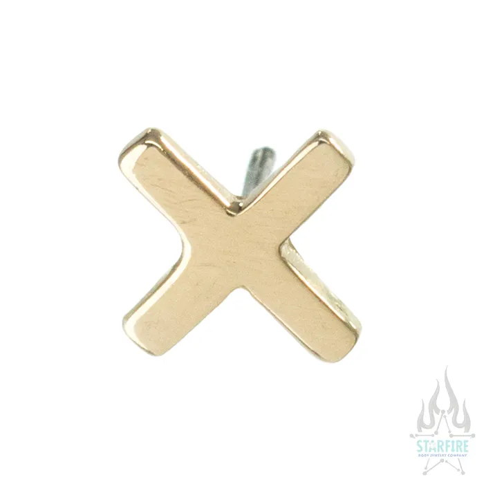 Earrings Tawapa threadless Ex Pin in Gold