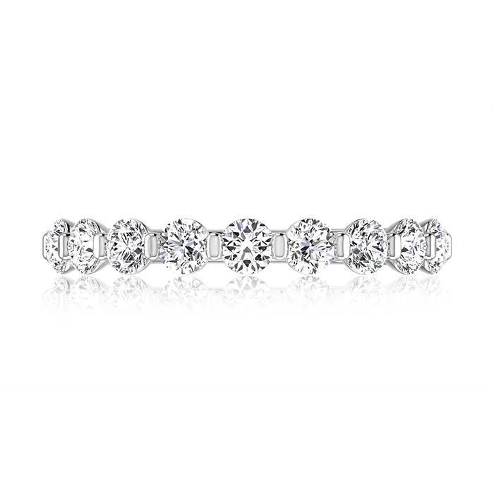 A Jaffe Rings AJaffe 14K White Gold Diamond Band