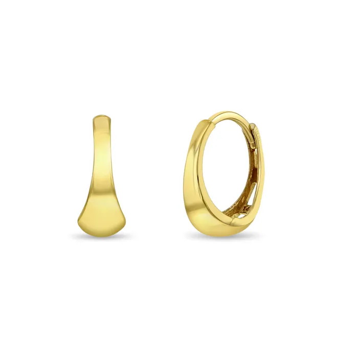 Baby Hoop Earrings Earrings 14k Gold Teardrop 7mm Baby Toddler Kids Earrings Hoop Baby Hoop Earrings Earrings 14k Gold Teardrop 7mm Baby Toddler Kids Earrings Hoop