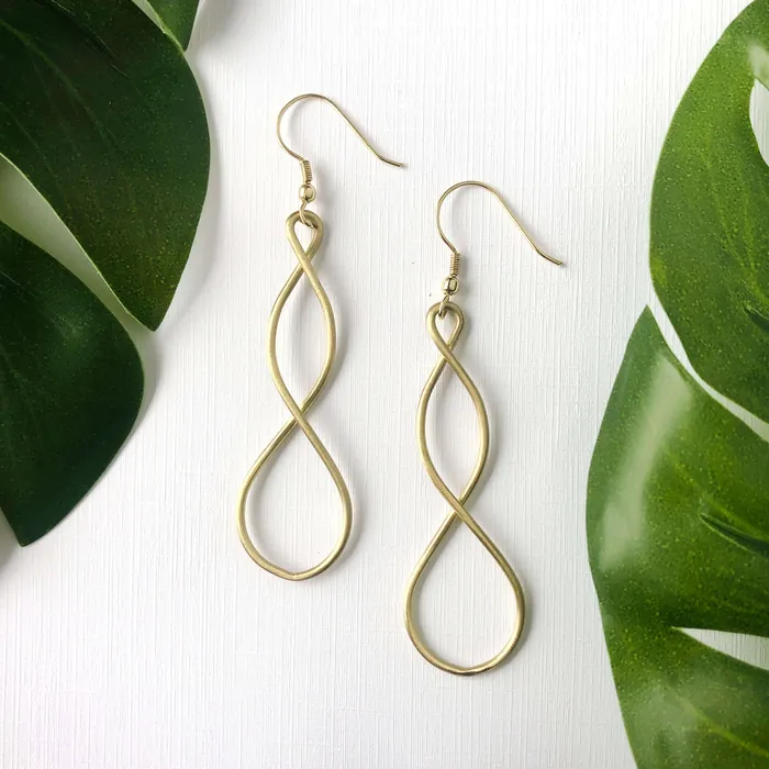 Earrings WorldFinds Double Helix Earrings